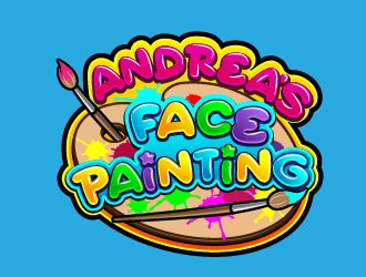 Andreas Face Painting  logo design by reight