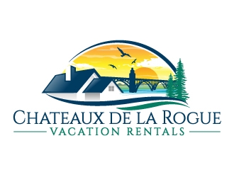 Chateaux de la Rogue logo design by jaize