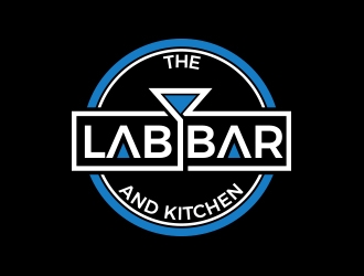 The Lab Bar and Kitchen logo design by MarkindDesign