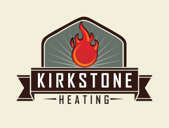 Kirkstone Heating Ltd. logo design by YONK