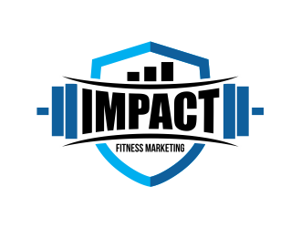 Impact Fitness Marketing logo design by Girly