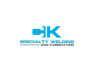 CK Specialty Welding and Fabrication logo design by imalaminb
