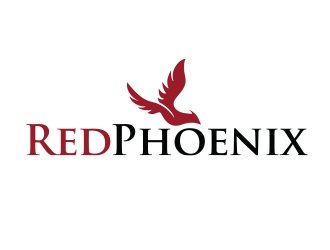 Red Phoenix logo design by Eliben
