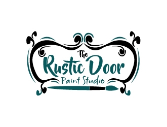 The Rustic Door Paint Studio logo design by zenith