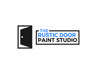 The Rustic Door Paint Studio logo design by Akli