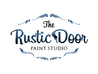 The Rustic Door Paint Studio logo design by done