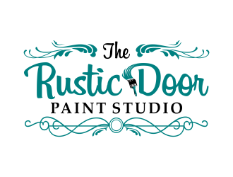 The Rustic Door Paint Studio logo design by done
