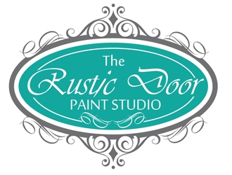 The Rustic Door Paint Studio logo design by logoguy