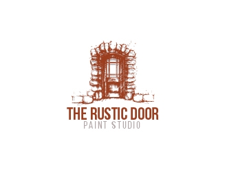 The Rustic Door Paint Studio logo design by MarkindDesign