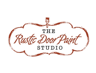 The Rustic Door Paint Studio logo design by Foxcody