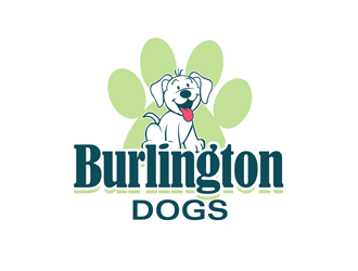 Burlington Dogs logo design by kunejo