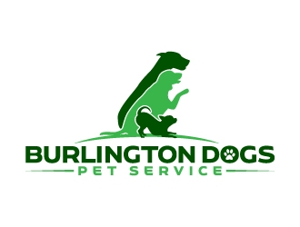 Burlington Dogs logo design by jaize