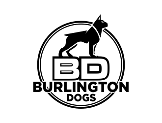 Burlington Dogs logo design by qqdesigns