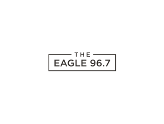 96.7 The Eagle logo design by vostre