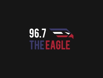 96.7 The Eagle logo design by N1one