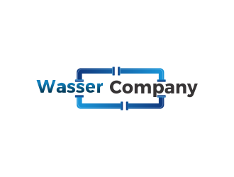 Wasser Company logo design by Akli