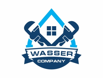 Wasser Company logo design by rokenrol