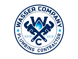 Wasser Company logo design by Realistis