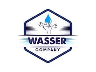 Wasser Company logo design by ksantirg