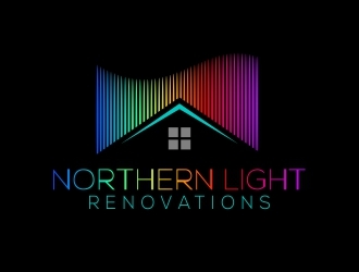 Northern Light Renovations logo design by b3no