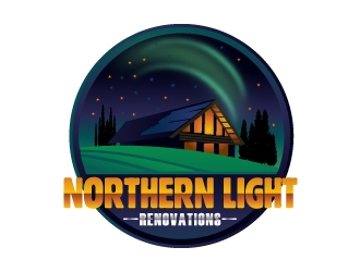 Northern Light Renovations logo design by Suvendu