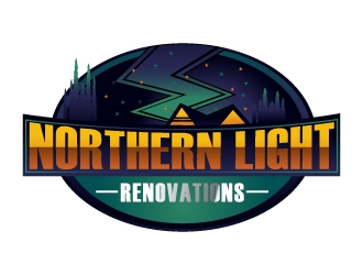 Northern Light Renovations logo design by Suvendu