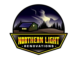 Northern Light Renovations logo design by logoguy