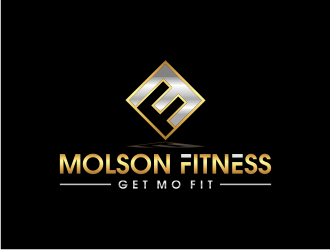 Molson Fitness Get MO Fit logo design by Landung