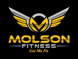 Molson Fitness Get MO Fit logo design by abss