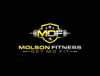 Molson Fitness Get MO Fit logo design by zeta