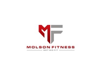 Molson Fitness Get MO Fit logo design by Franky.
