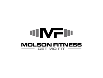 Molson Fitness Get MO Fit logo design by ammad