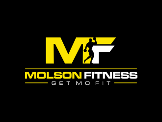 Molson Fitness Get MO Fit logo design by afra_art