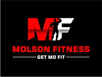Molson Fitness Get MO Fit logo design by Girly