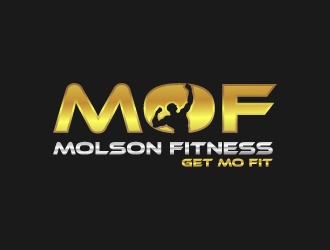 Molson Fitness Get MO Fit logo design by kasperdz