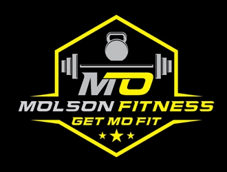 Molson Fitness Get MO Fit logo design by logoguy