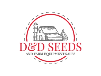 D&D Seeds and Farm Equipment Sales logo design by BaneVujkov