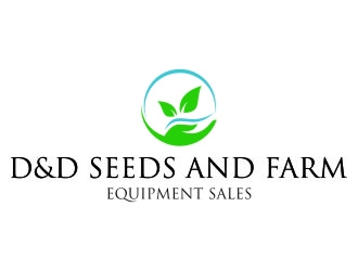 D&D Seeds and Farm Equipment Sales logo design by jetzu