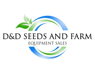 D&D Seeds and Farm Equipment Sales logo design by jetzu