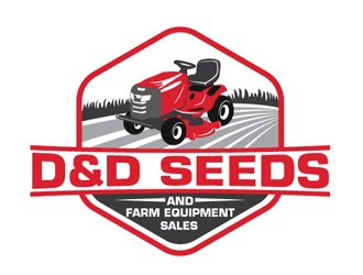 D&D Seeds and Farm Equipment Sales logo design by logoguy