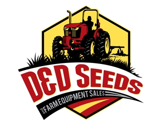 D&D Seeds and Farm Equipment Sales logo design by logoguy