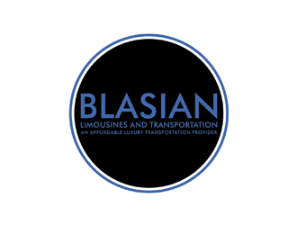 Blasian Limousines and Transportation an Affordable luxury transportation provider logo design by johana