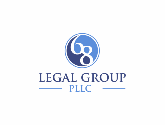 6:8 Legal Group, PLLC logo design by huma