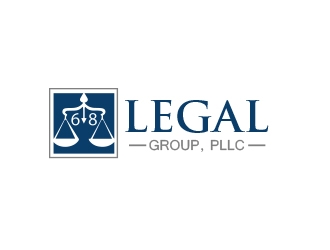 6:8 Legal Group, PLLC logo design by JackPayne