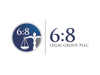 6:8 Legal Group, PLLC logo design by Royan