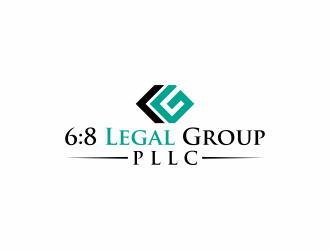 6:8 Legal Group, PLLC logo design by goblin