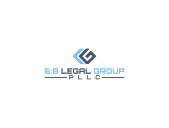 6:8 Legal Group, PLLC logo design by goblin