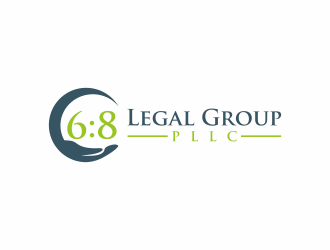 6:8 Legal Group, PLLC logo design by goblin