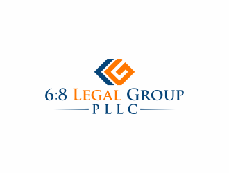 6:8 Legal Group, PLLC logo design by goblin