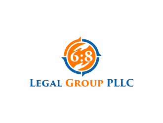 6:8 Legal Group, PLLC logo design by goblin